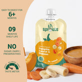 Pumpkin, Carrot, and Banana Puree