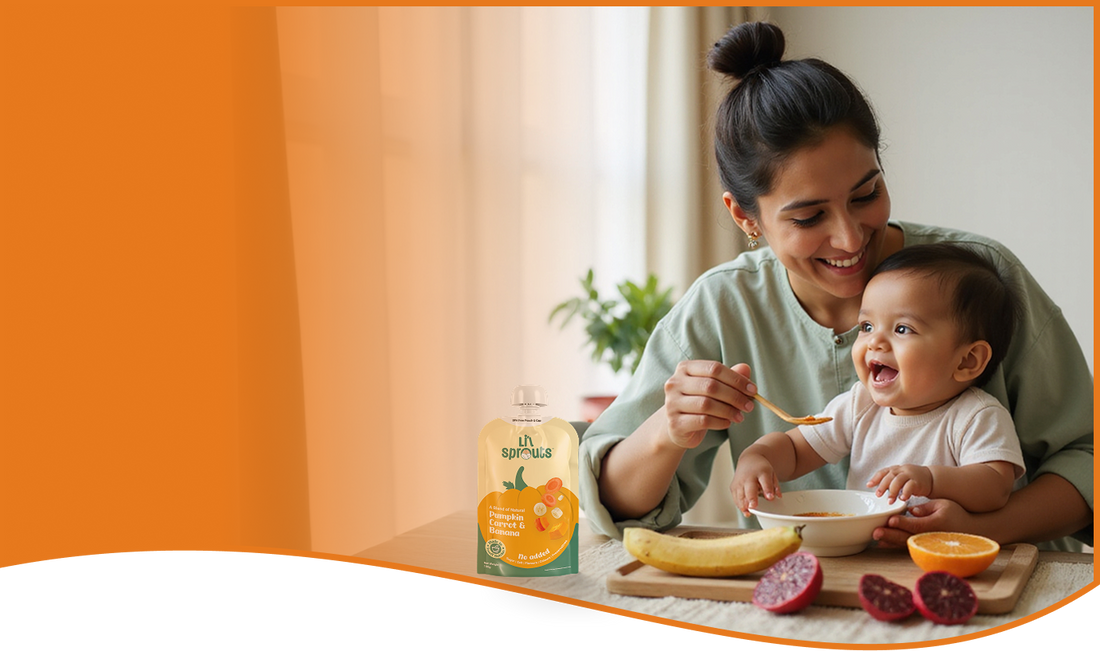 Li'l Sprouts | Clean Baby Food Purees | No Sugar | No Preservatives