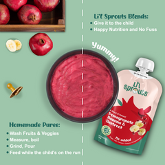 Veggies and Fruits Puree Starter Pack